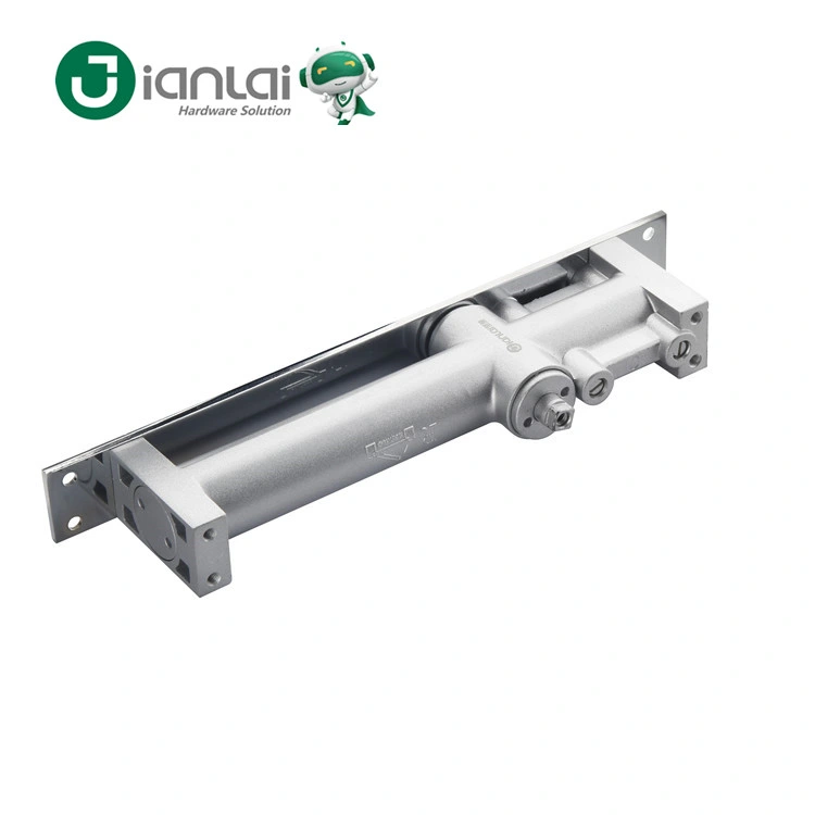 Aluminum Alloy Hold Open Hydraulic Overhead Concealed Door Closer with Sliding Arm