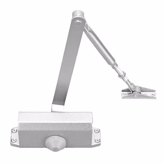 Aluminiumfeder-Türschließer mit hydraulischer Offenhaltung für 40